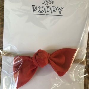 Little Poppy Co red knot bow